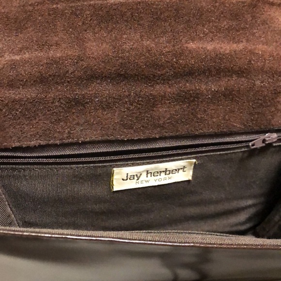 Vintage Jay Herbert Leather Brown bag - Picture 3 of 4